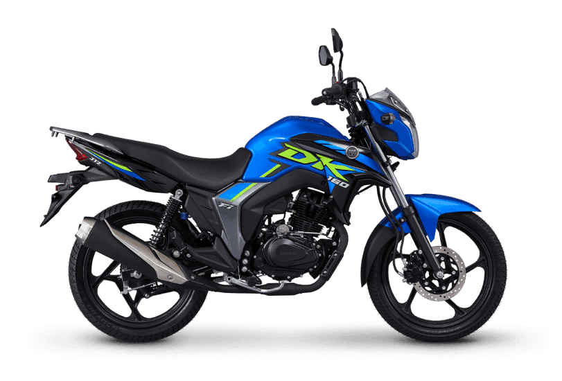 moto cor DK 160 (AZUL)